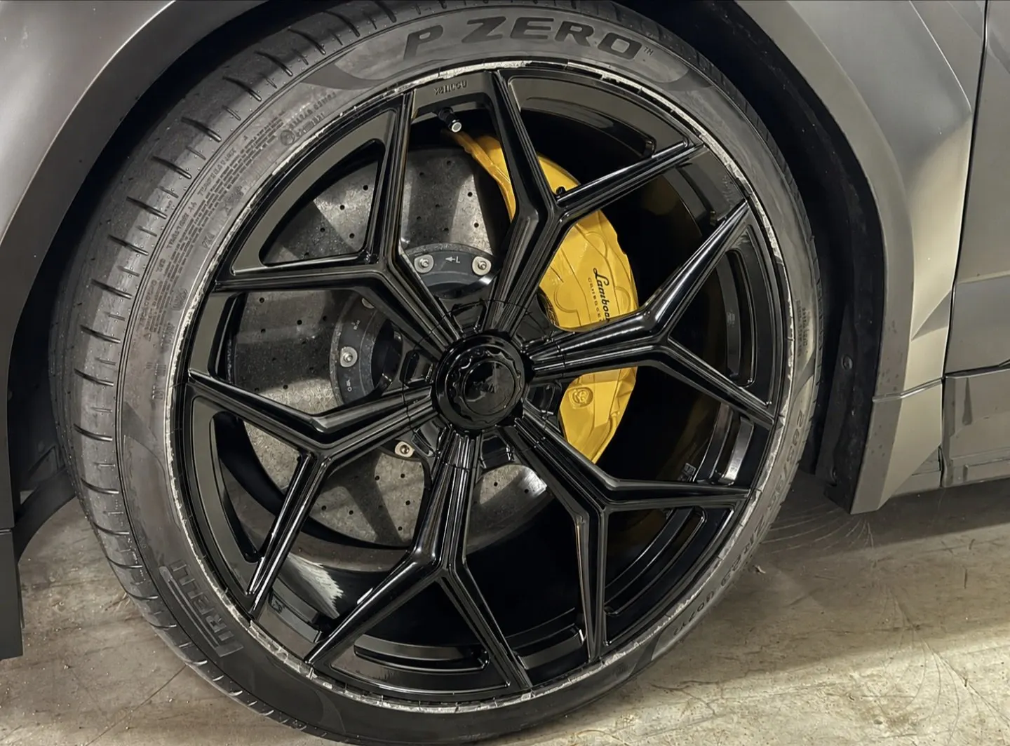 Mag & Alloy Rims before repair