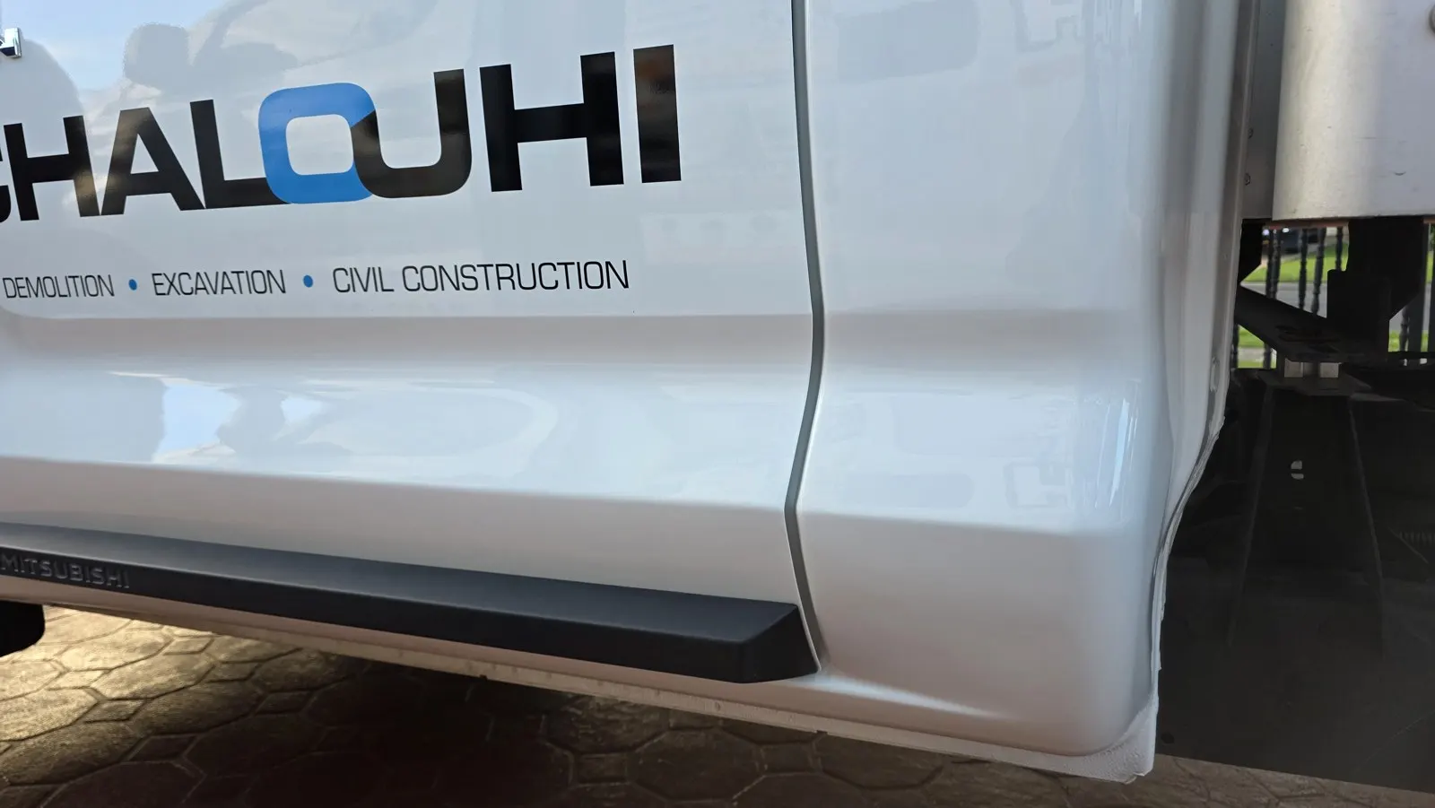 Panel Damage Repairs after repair